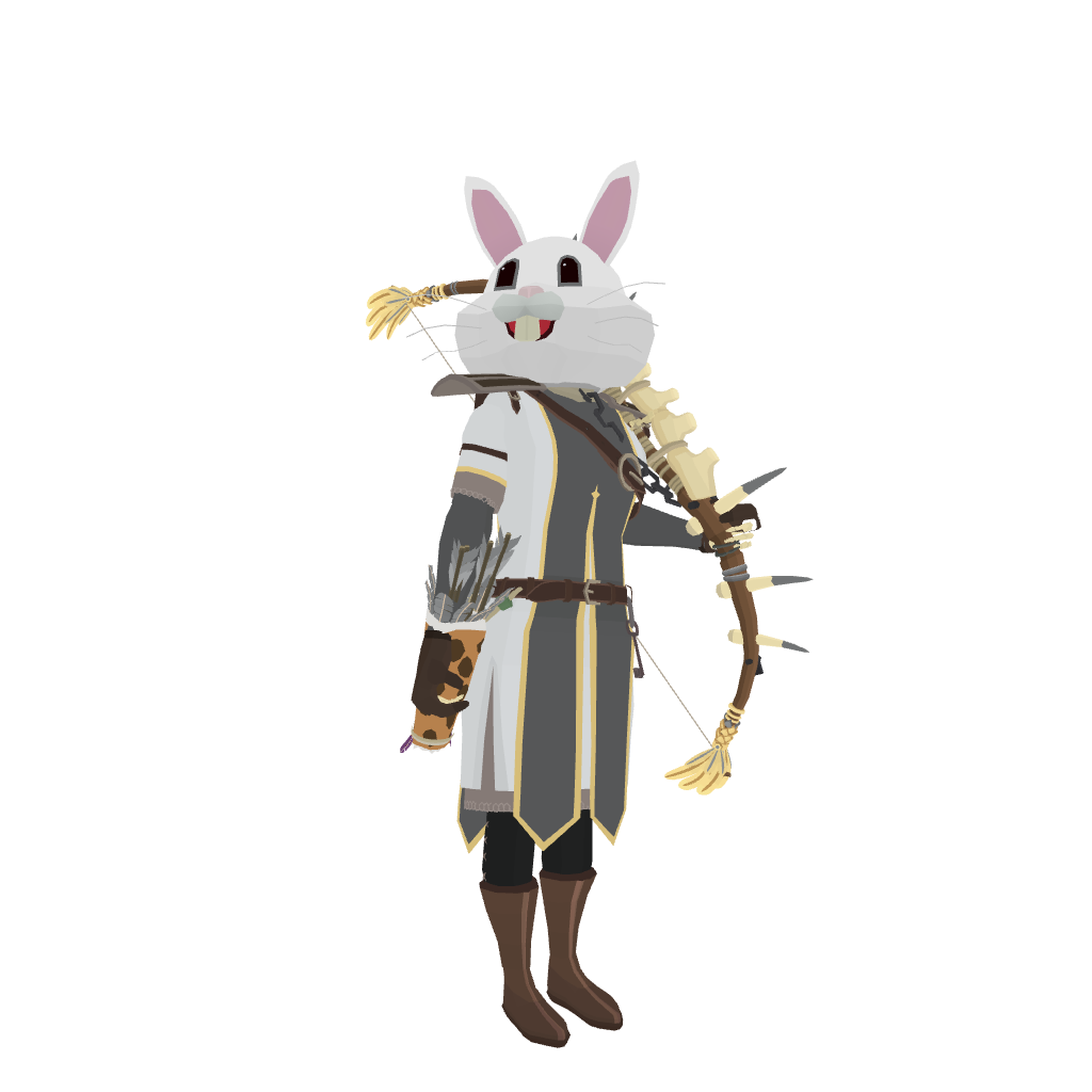 Whitehairedrabbit